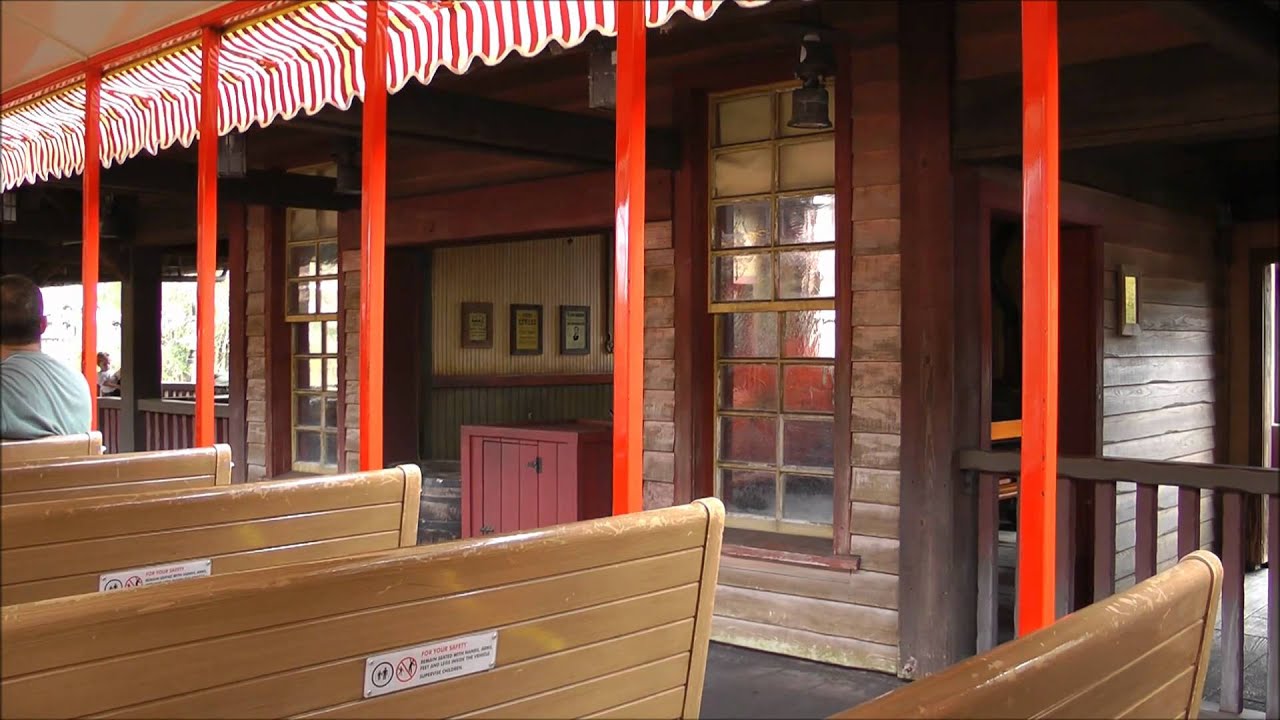 Walt Disney World Railroad, Magic Kingdom, Walt Disney World, (HD 1080p)