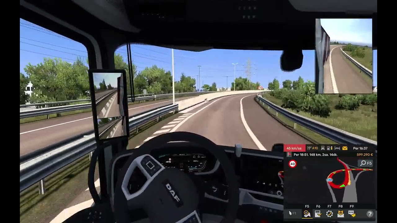 ETS 2'nin Yeni Kaptanı Geldi: Yollara Düştük! - Yollar Bizi Bekler. (Kazasız İlk Teslimat mı?)