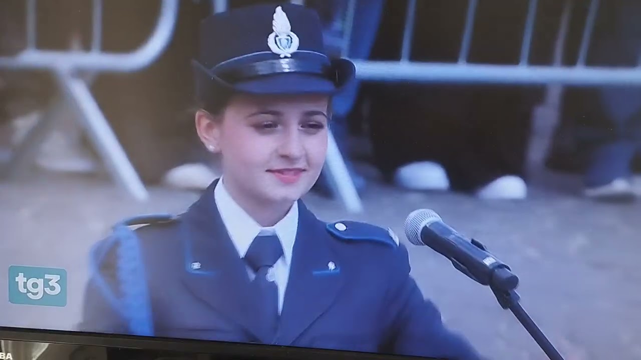 Il ministro Nordio alla Festa Nazionale della  Penetizaria a piazza Del Plebiscito.Rai tre 