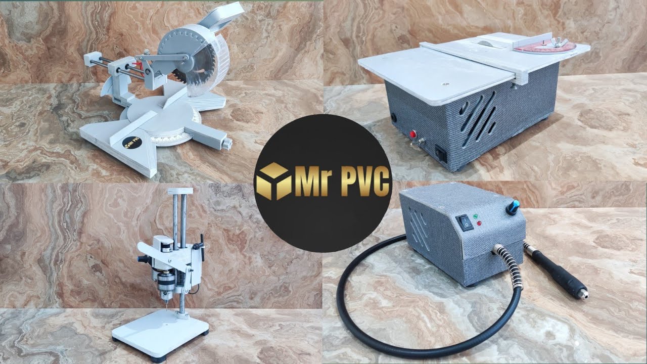 DIY 4 amazing ideas using PVC pipe & 775 DC motor