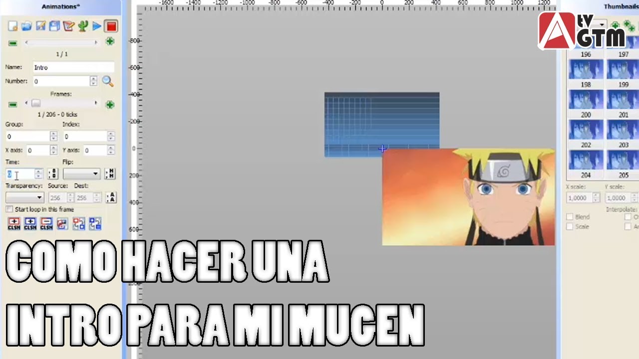 Como Crear Una Intro Para Mi MUGEN - 2019