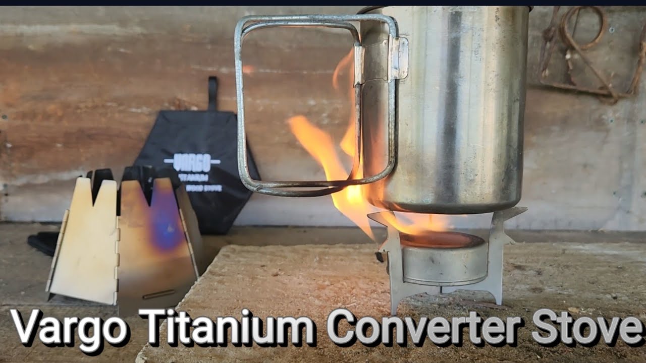Vargo Titanium Converter Stove