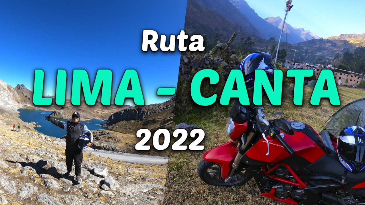 Ruta de lima a Canta en moto 2022 | Camping en Canta Obrajillo