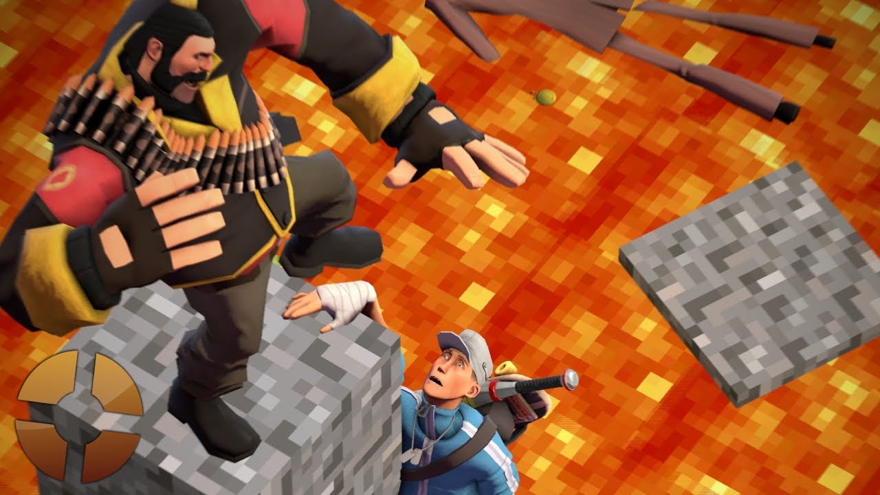 [TF2] Но это Minecraft Spleef