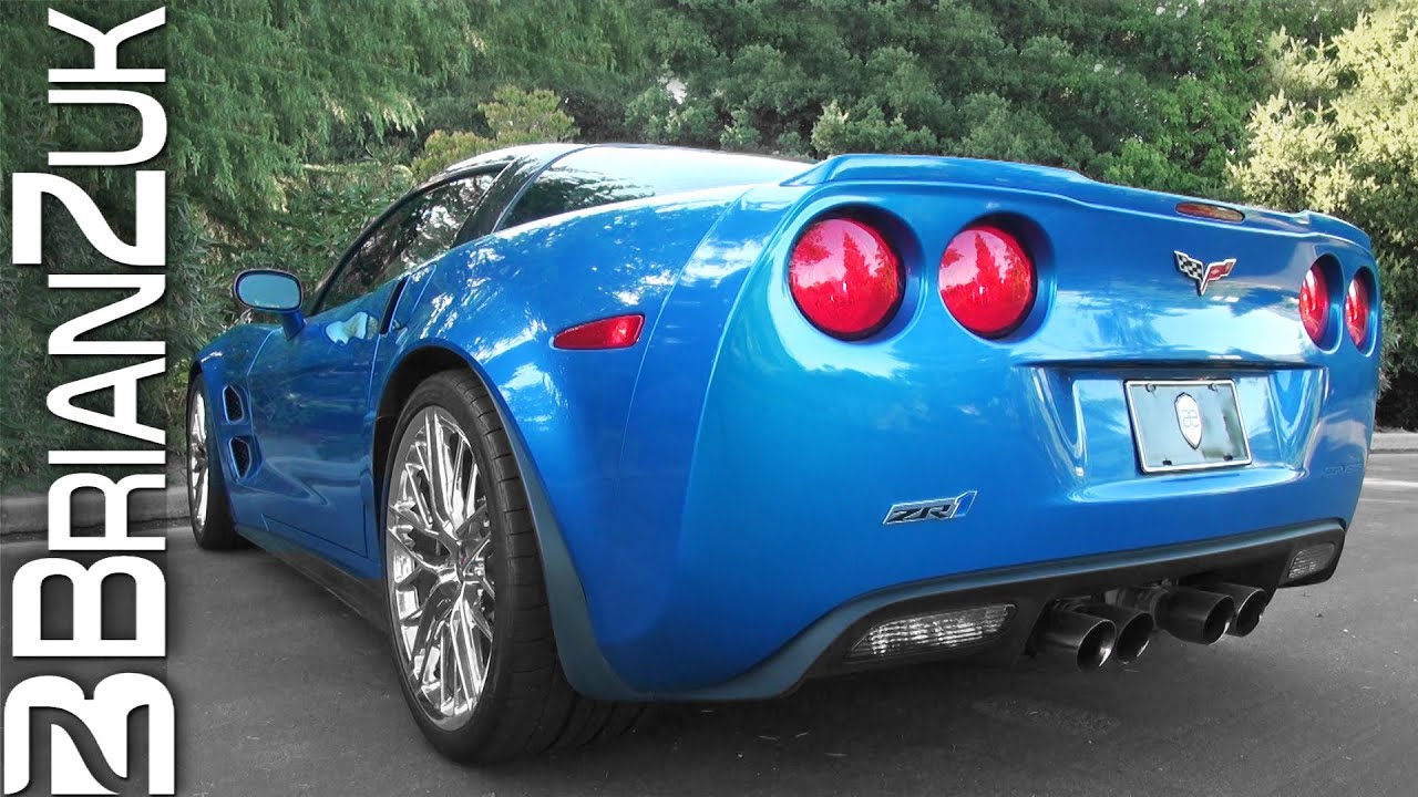 Corvette C6 ZR1 Revving