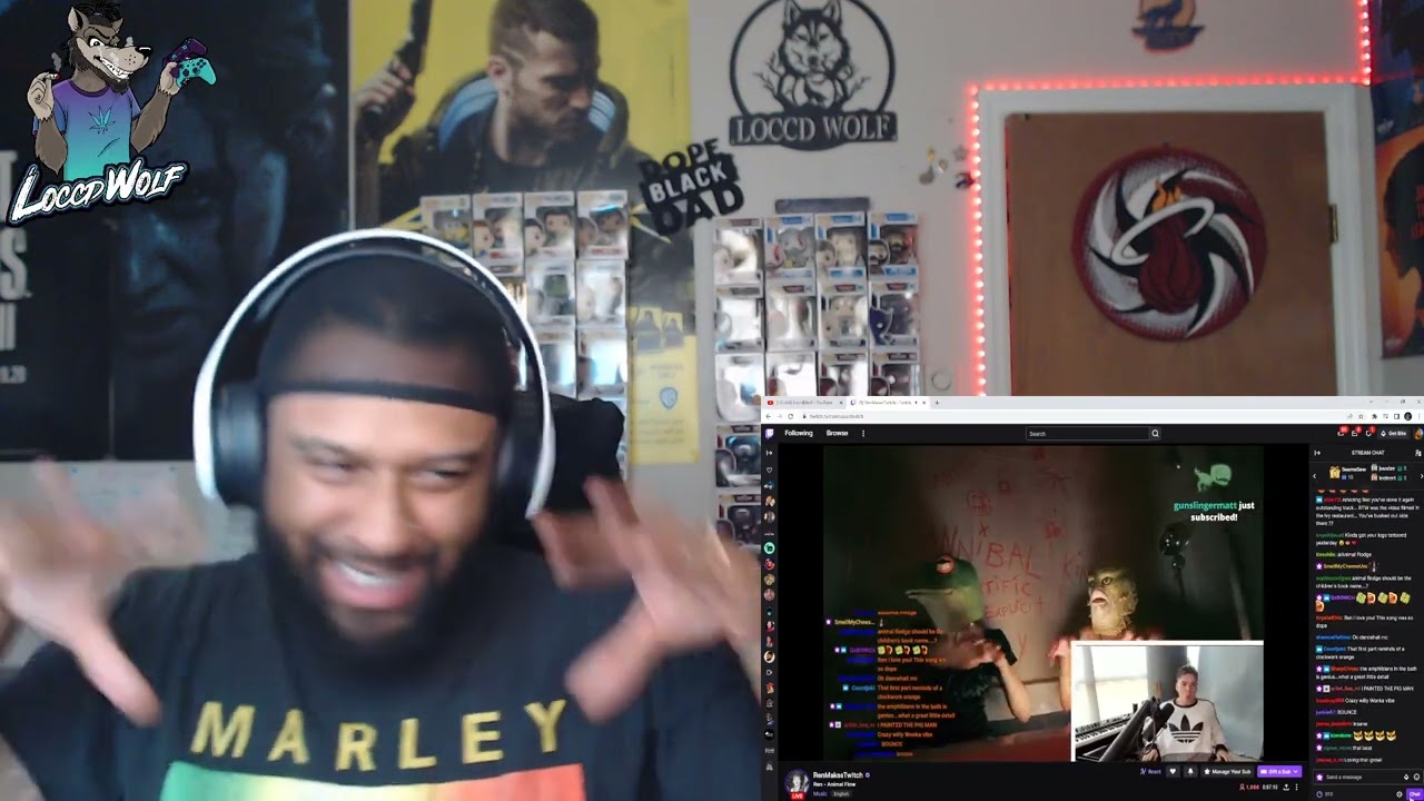 Ren Reacts To His Song  