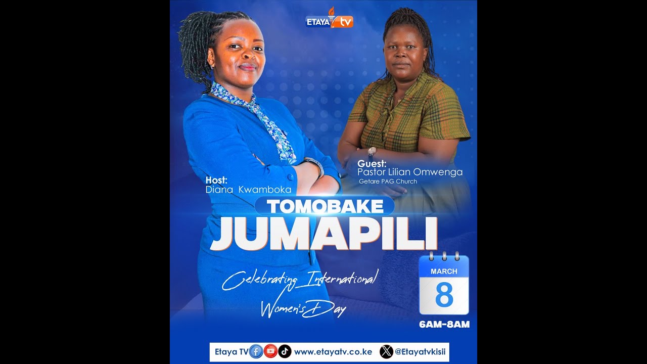 LIVE|| Tomobake Jumapili - Amarandia Na Pastor Lilian Omwenga, Getare PAG Church - 08/03/26