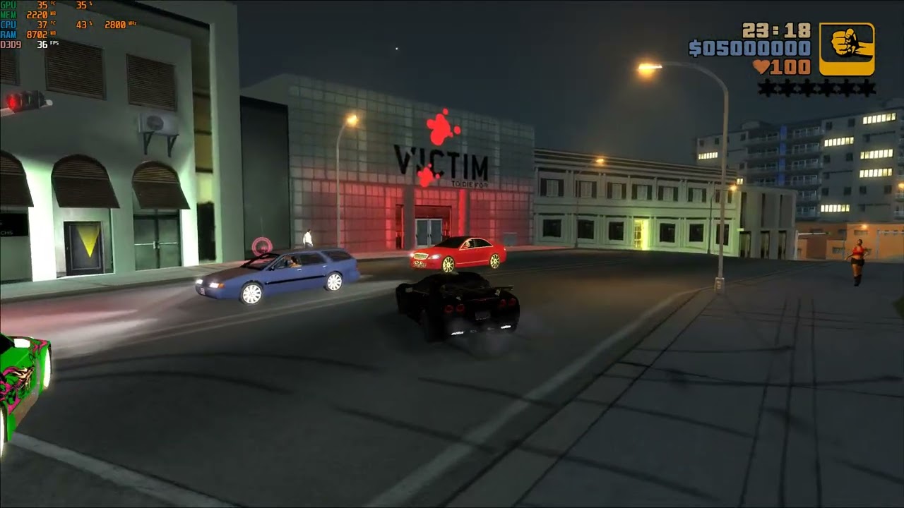 GTA SA (Soundize) Supercharger and Agressive.