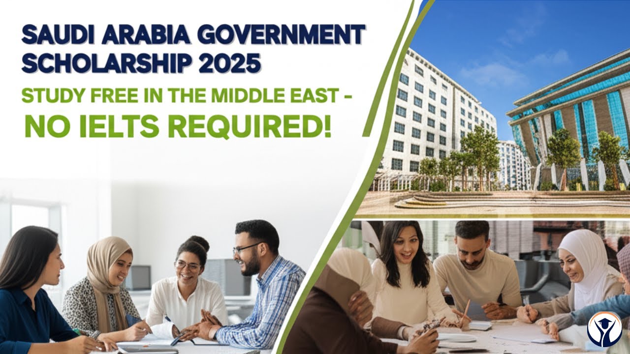 Saudi Arabia Government Scholarship 2025 | Study FREE in the Middle East (No IELTS Required!)