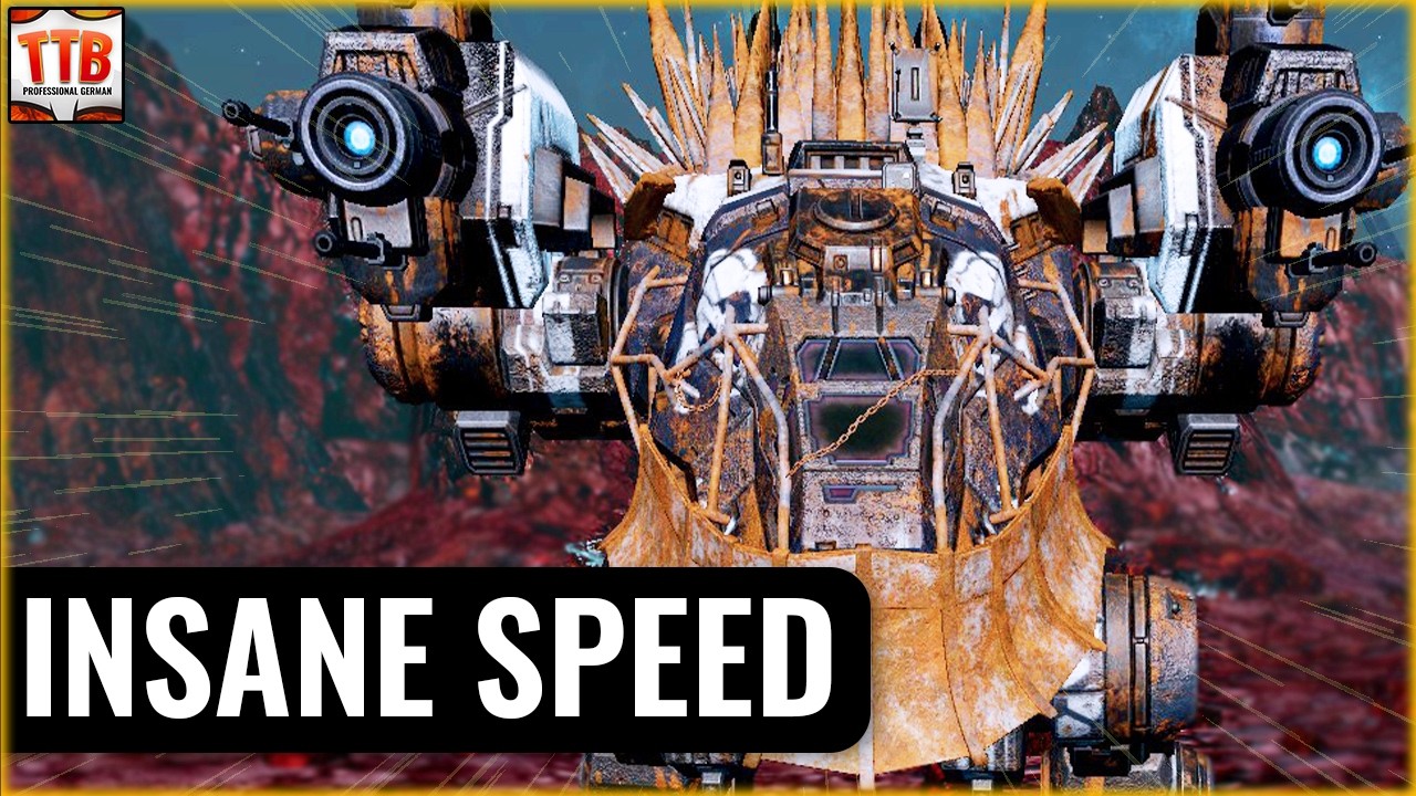 155 KPH Speeding Ticket - FASTEST heavy mech in the world! - Catapult - German Mechgineering #1002