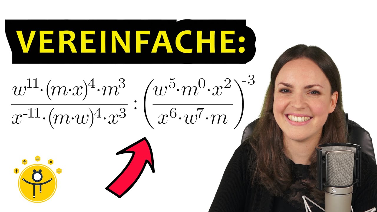 Ein BESONDERER Term &ndash; Terme vereinfachen Br&uuml;che Potenzen