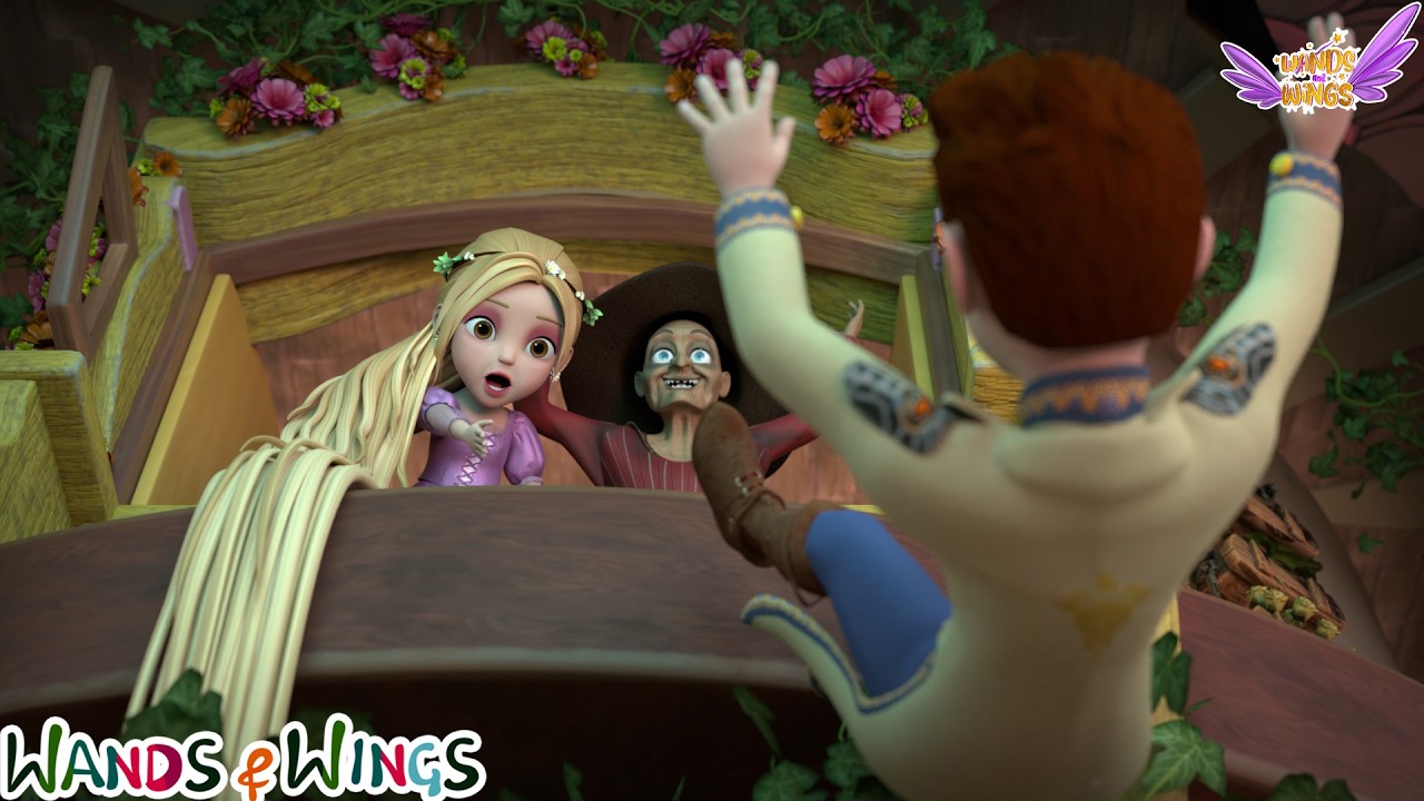 Princess RAPUNZEL Ever After | Musical Rhymes | Kids Fairytale | Wands & Wings