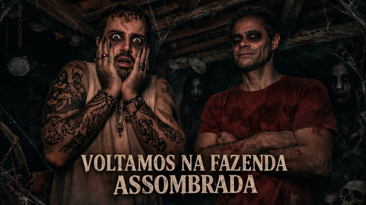 Voltamos na fazenda abandonada : algo interferiu na gravação ￼￼