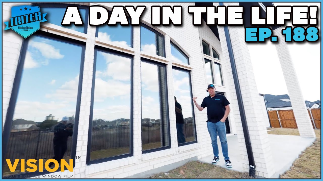 Protecting Homes & Cars With The Tritek Team! | DAY IN THE LIFE EP. 188 | Tritek Tint & PPF Dallas