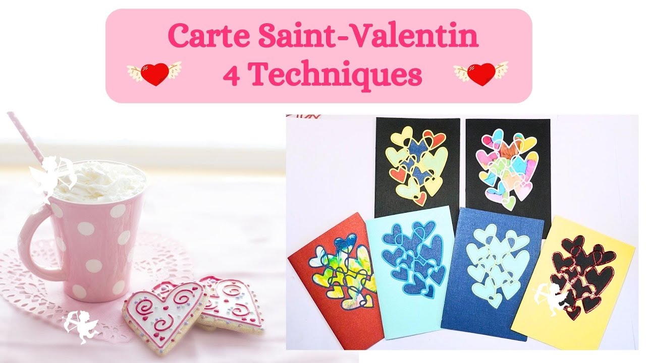 Tuto Carte Saint Valentin : 4 Façon d'Utiliser 1 Seul Die - InloveArts