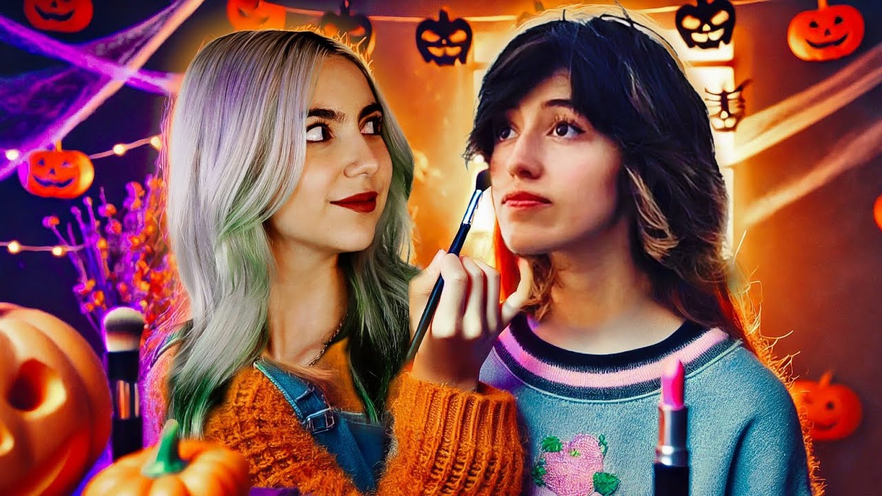 Maquillé a Liza Baez para HALLOWEEN😳 SALE MAL!!! 😅