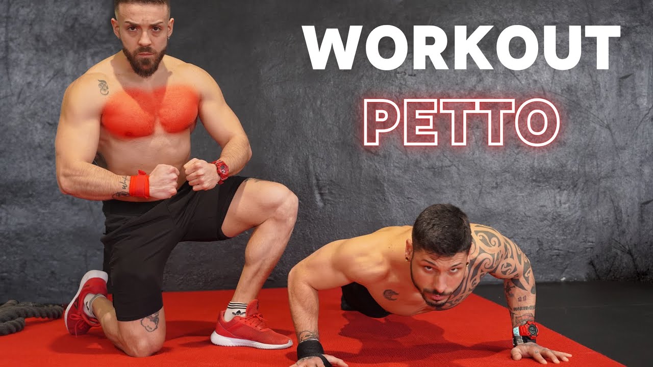 PETTORALI GROSSI E DEFINITI IN 10 MINUTI