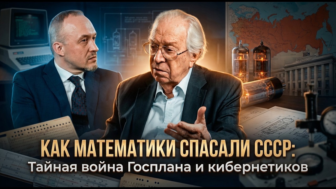 КАК МАТЕМАТИКИ СПАСАЛИ СССР: война Госплана и кибернетиков | Роман Голунов и Виктор Данилов-Данильян