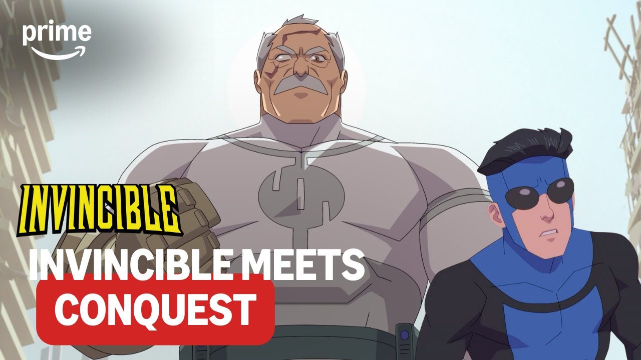 Invincible Meets Conquest | Invincible Season 3 | Prime Video