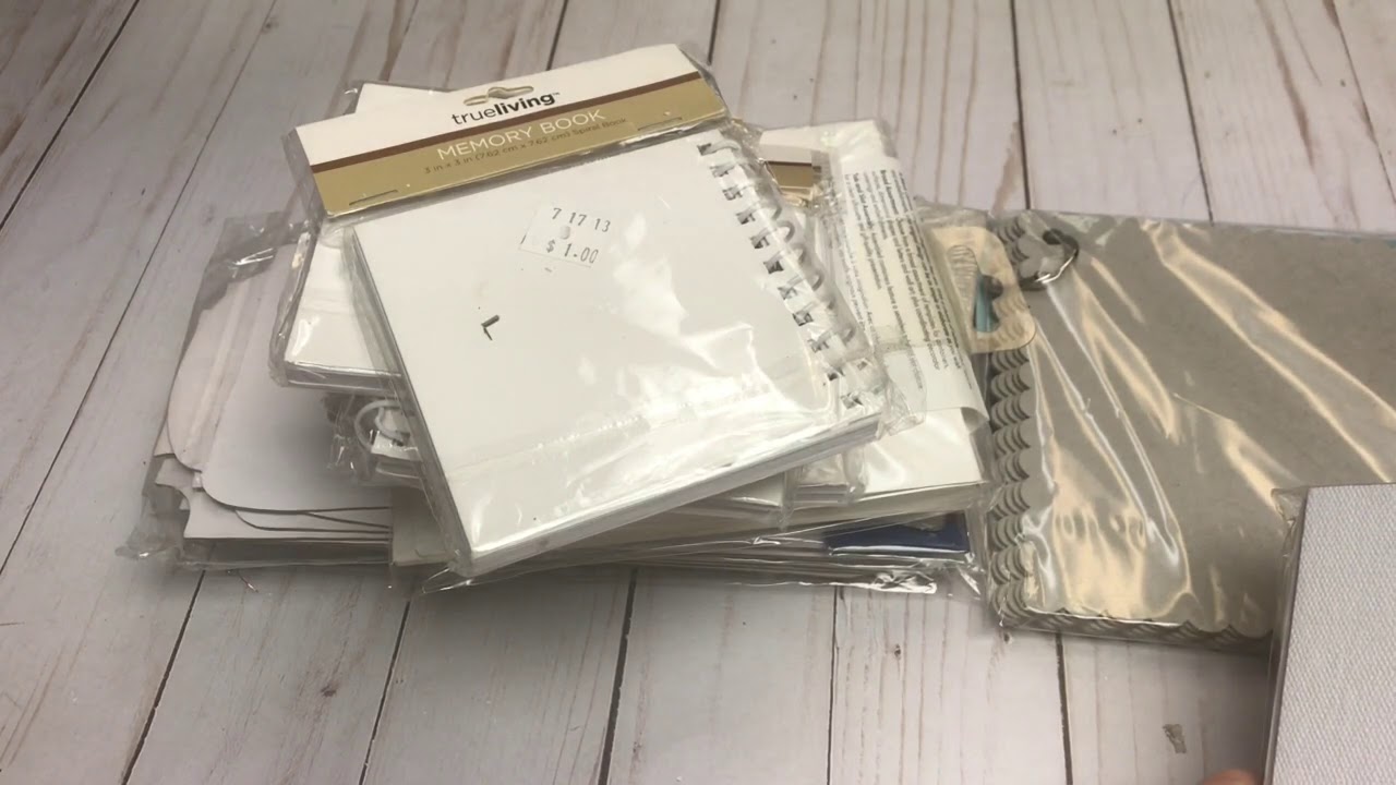 SOLD!! DESTASH! Journals, Chipboard Albums, Canvas Albums, Memories Books | July 2020 Part 5