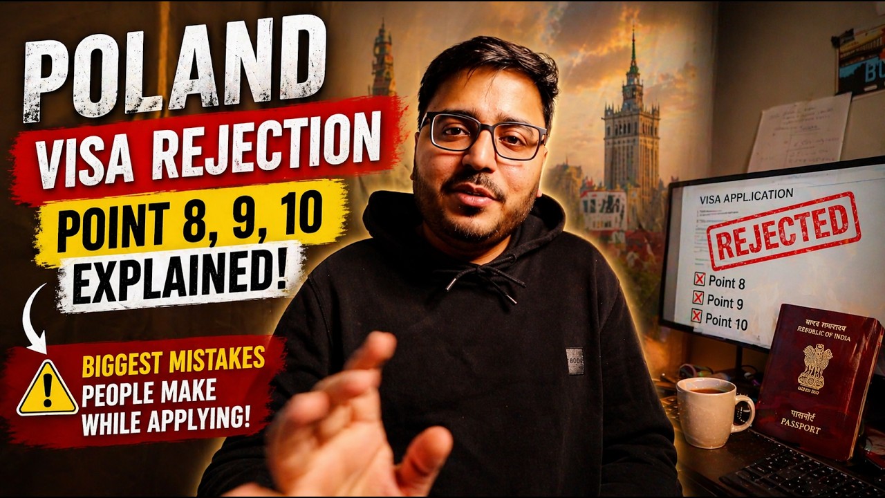 Poland Visa Rejection Point 8, 9, 10 Explained| Biggest Mistakes People Make