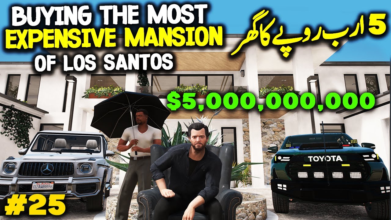 BUYING MOST EXPESIVE MANSION IN GTA 5 | GTA 5 MODS EP #25 | RADIATOR