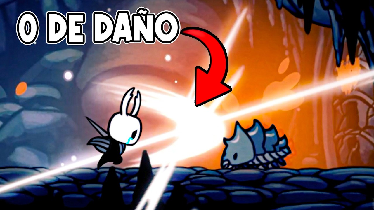 HOLLOW KNIGHT pero NO HAGO DAÑO