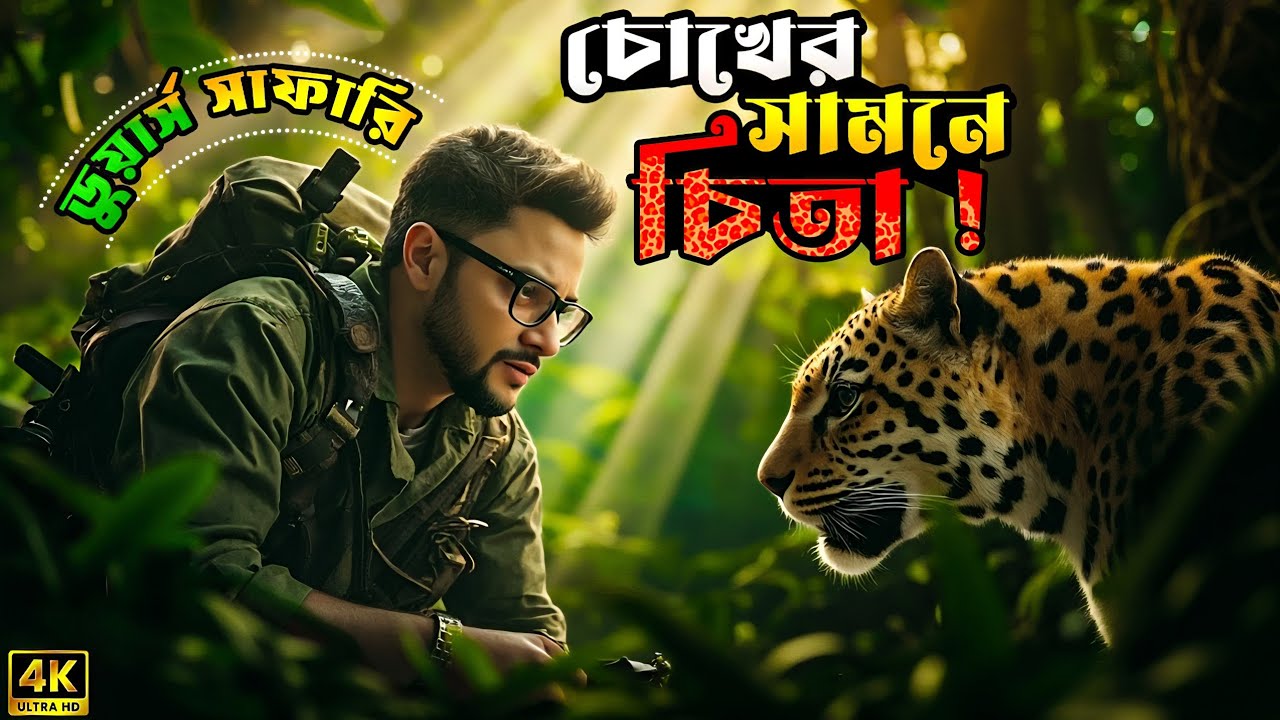 হঠাৎ সামনে Leopard!🐆 😱 Gorumara National Park | Dooars Safari 2025 | Jatra Prasad Watch Tower 🐆🌿