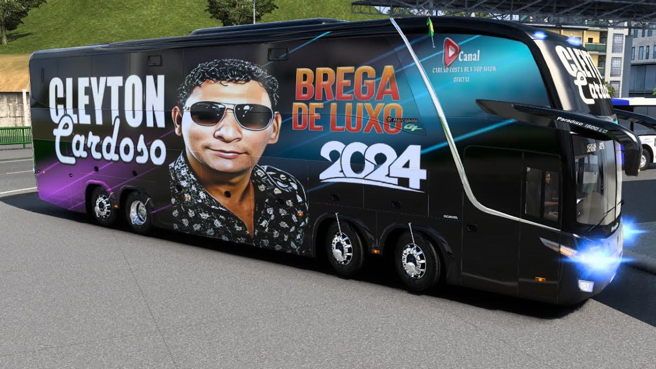 CLAYTON CARDOSO O REI DO BREGA LOVE 2024 NO BUS TOP SHOW