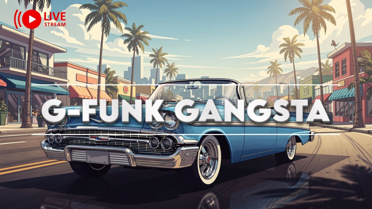 CLASSIC WEST COAST G-FUNK GANGSTA 🔥 90s Cali Rap, Lowrider Street Anthems