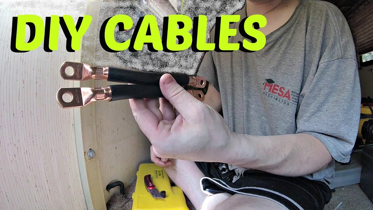DIY Battery Cables || RV Living