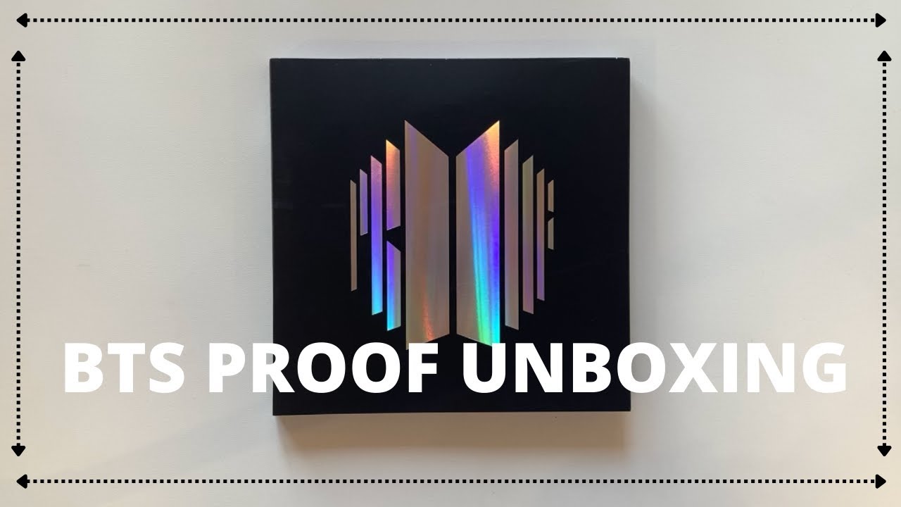 Распаковка альбома BTS Proof + мои мысли о 