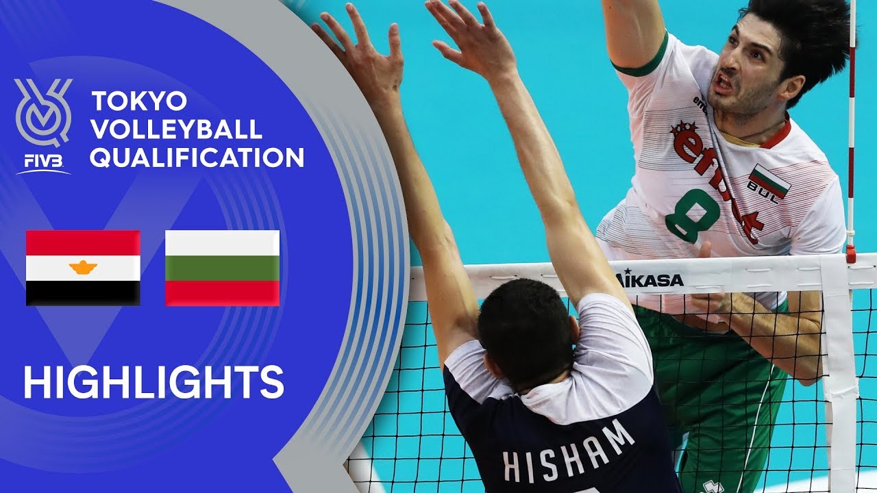 EGYPT vs. BULGARIA - Highlights Men | Volleyball Olympic Qualification 2019