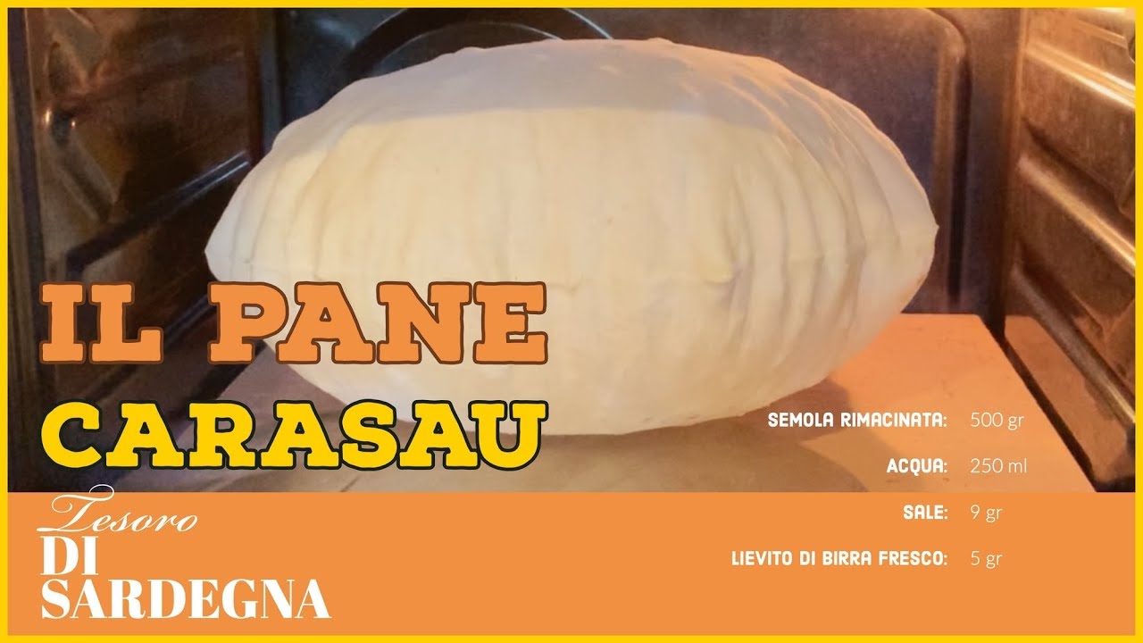 Il pane carasau, tesoro di Sardegna - RICETTA FACILE