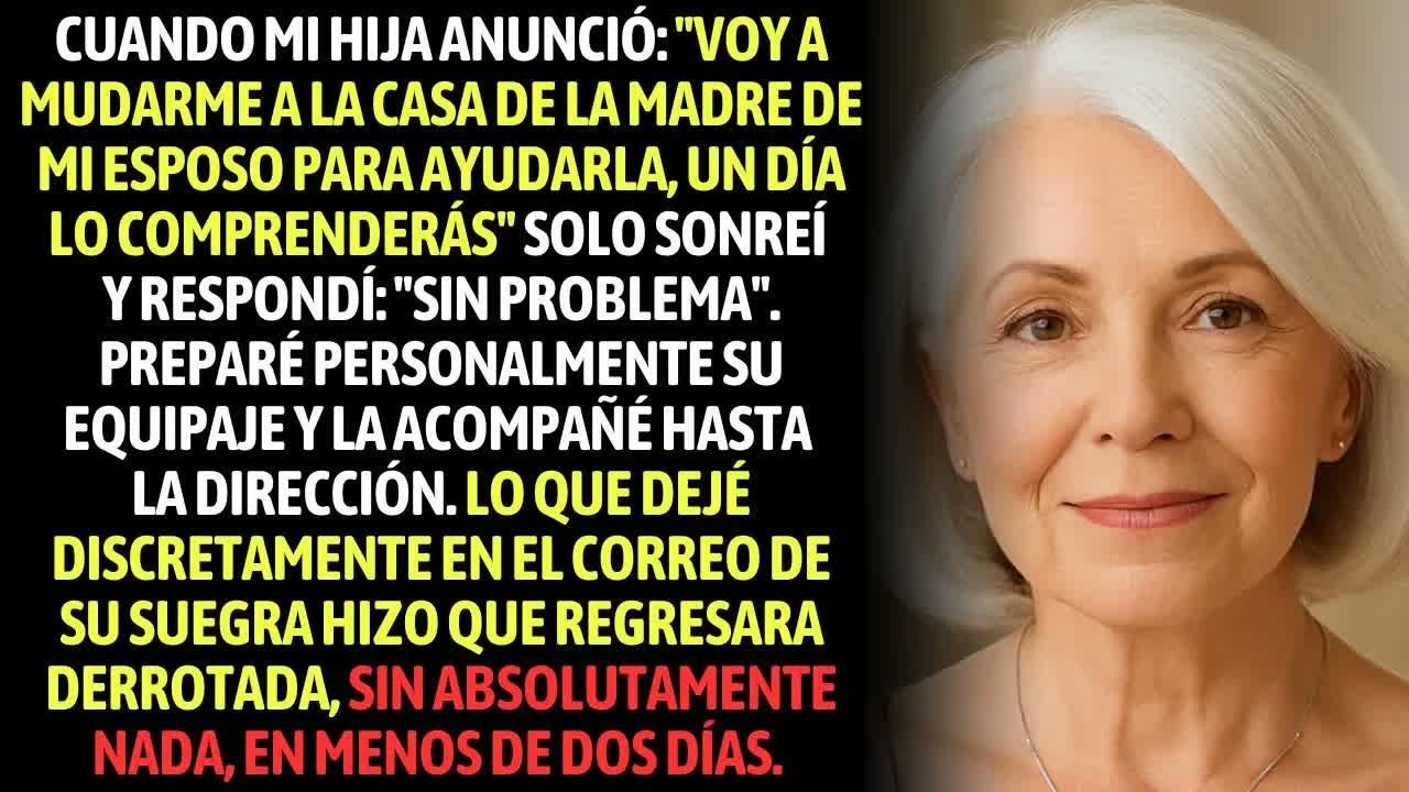 Mi Hija Me Abandonó Por La Suegra, Pero Mi Actitud Elegante La Trajo De Vuelta Sin Nada