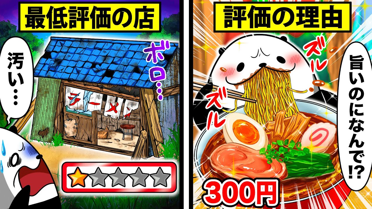クチコミ最悪の店に行くとどうなるのか【アニメ】
