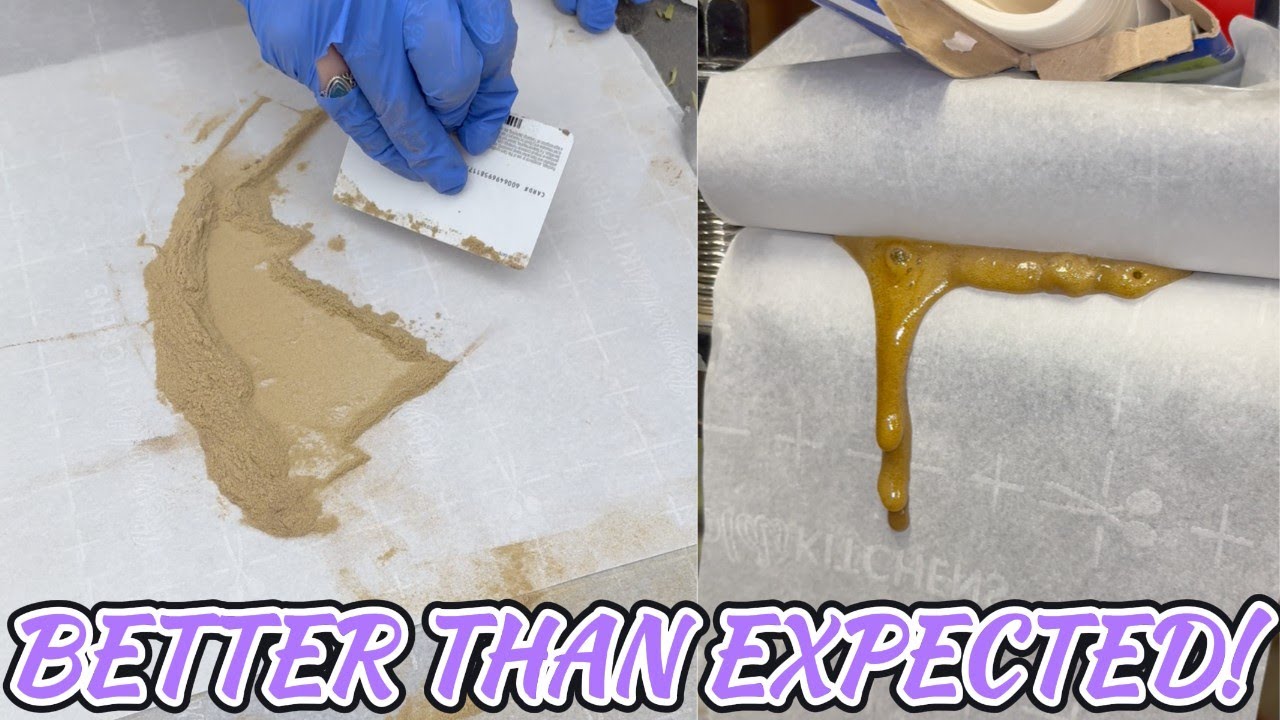 OUR FIRST EVER ROSIN PRESS!! (PART: 2 SIFTING 2025 OUTDOOR)