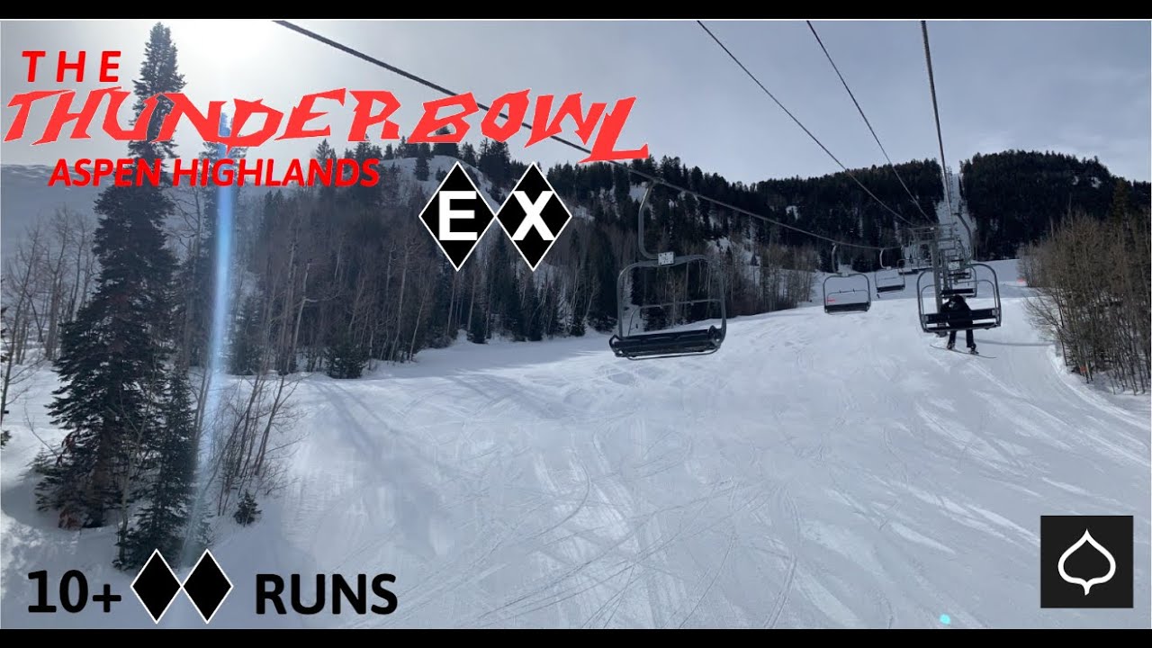 THE THUNDERBOWL - 10+ Double Diamond Runs, ASPEN HIGHLANDS