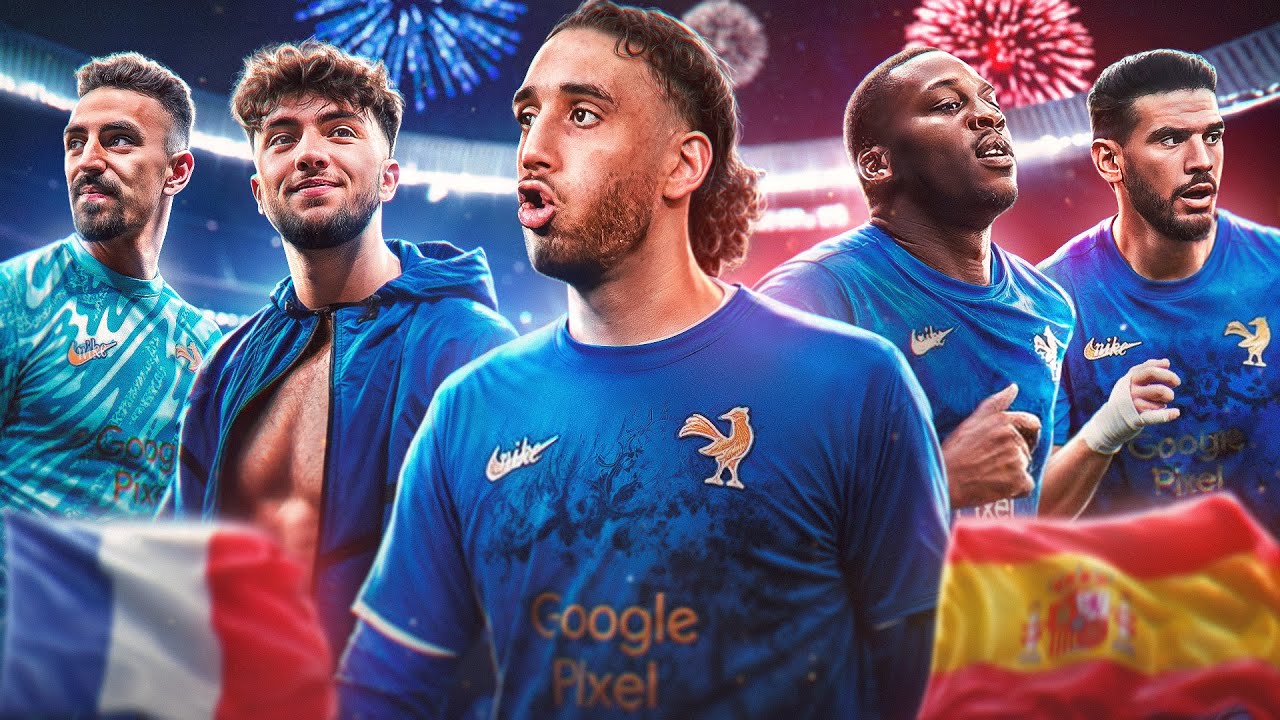 ON A PERDU UN MATCH MAIS ON A GAGNÉ UNE FAMILLE - FRANCE VS ESPAGNE 2 : JR LIFE