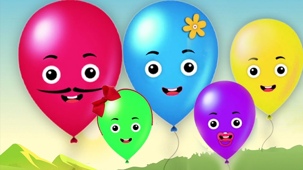 Finger Family Nursery Rhymes for Kids | Balloon Finger Family | Kindergarten Song by Super Kids