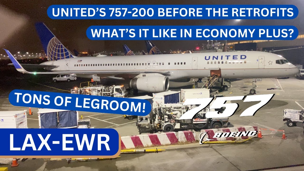 TRIP REPORT | United 757-200 (ECONOMY+) | Los Angeles - Newark