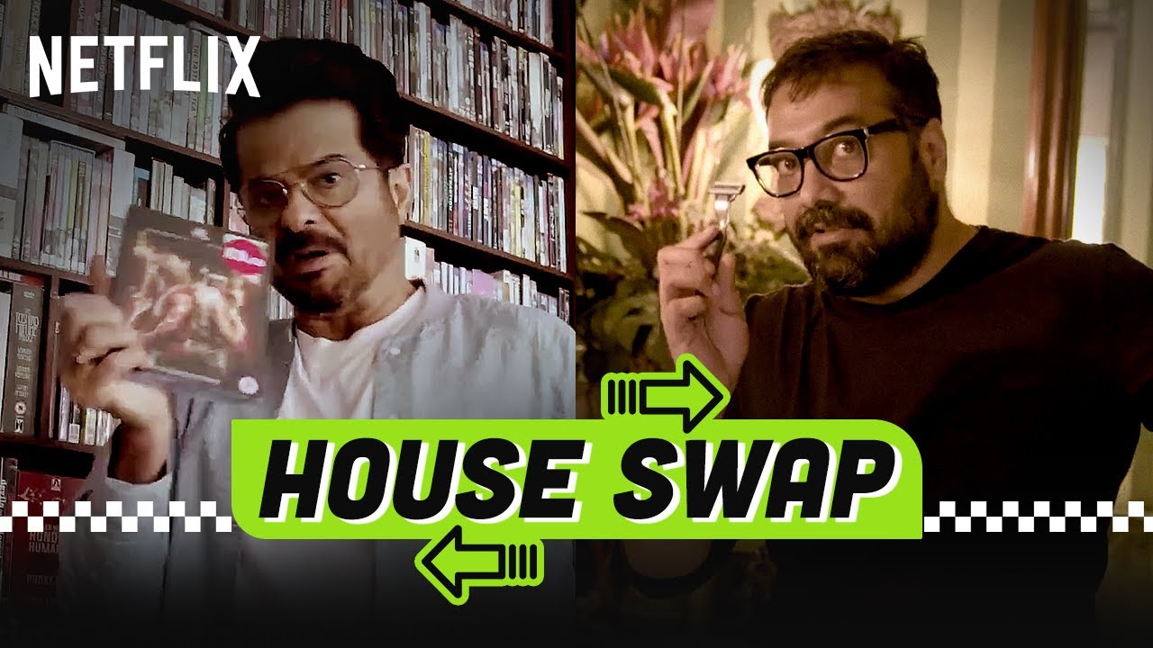 Anil Kapoor & Anurag Kashyap Exchange Houses | AK vs AK | Netflix India