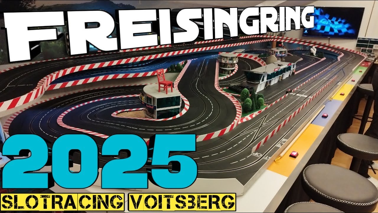 Slotracing am Freisingring. Rennklassen von Go Karts bis VW Bulli