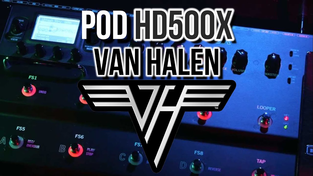 |POD HD500X| Line 6 | Preset 014| Van Halen| Can´t Stop Lovin' You| POD HD PRO| Configurações|