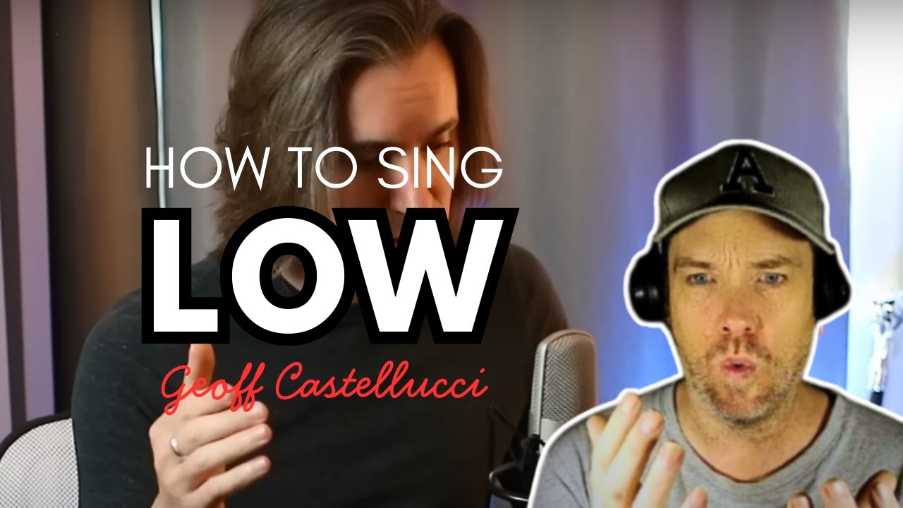 Reacting to How to Sing Really Low by Geoff Castellucci! | Teach Me the Secrets