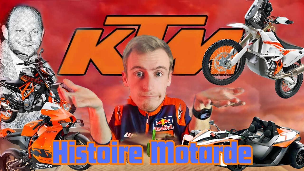L'HISTOIRE de KTM : GAGNER quand c'est la M*RDE ?!! - L'Histoire Motarde