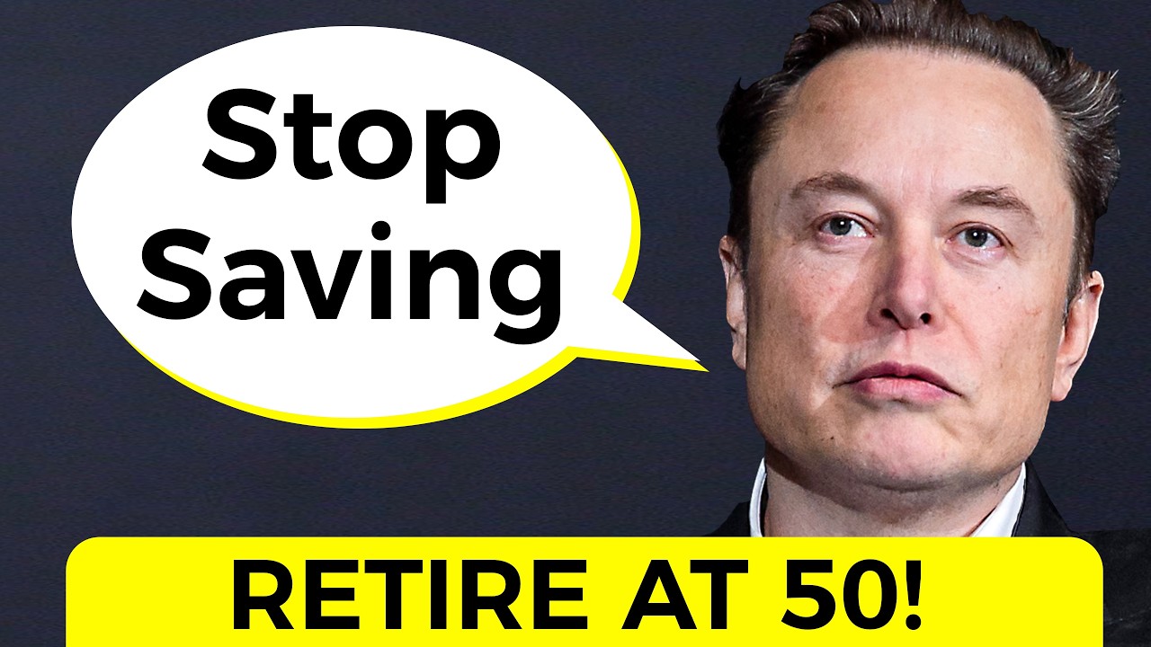 Elon Musk Says Stop Saving for Retirement&mdash;Here's What He Should Do Instead