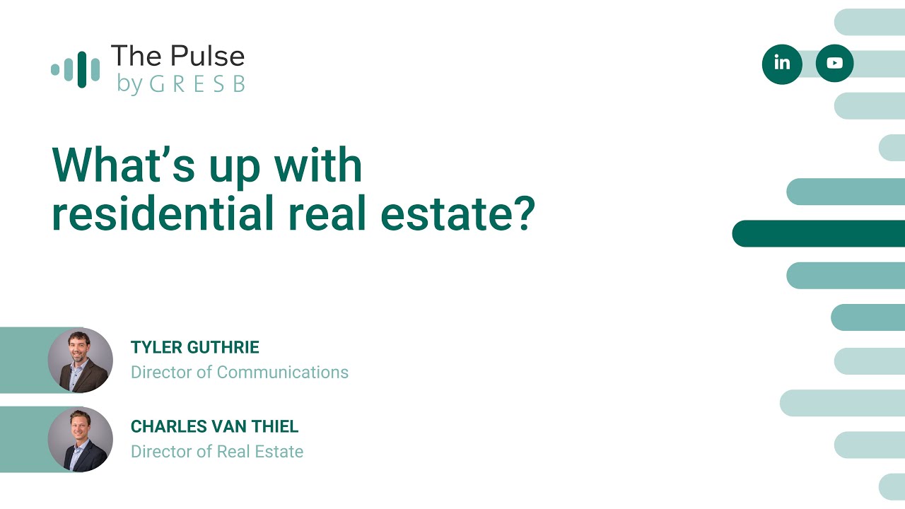 What's up with residential real estate? | The Pulse by GRESB