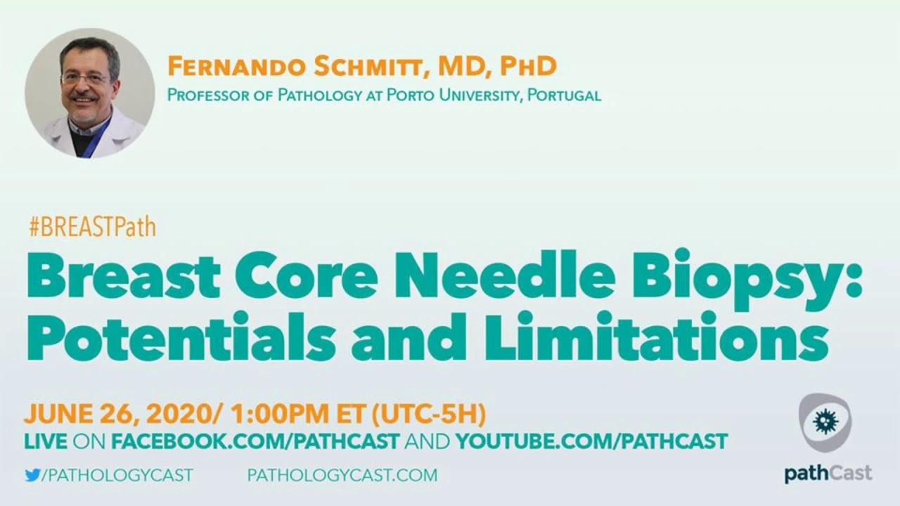 Breast Core Needle Biopsy: Potentials and Limitations - Dr. Schmitt (Porto University) #BREASTPATH
