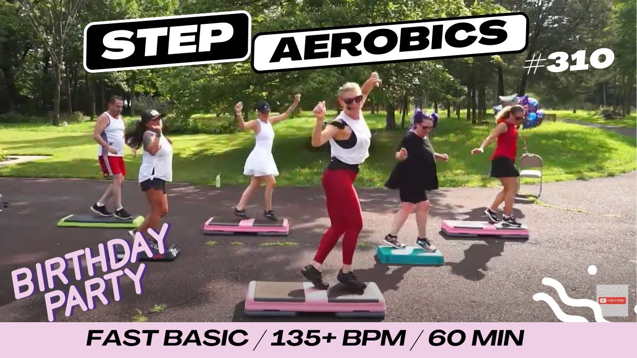 FAST Step Aerobics! Basic Choreo, Major CALOREI Burn 🔥 | Step #310